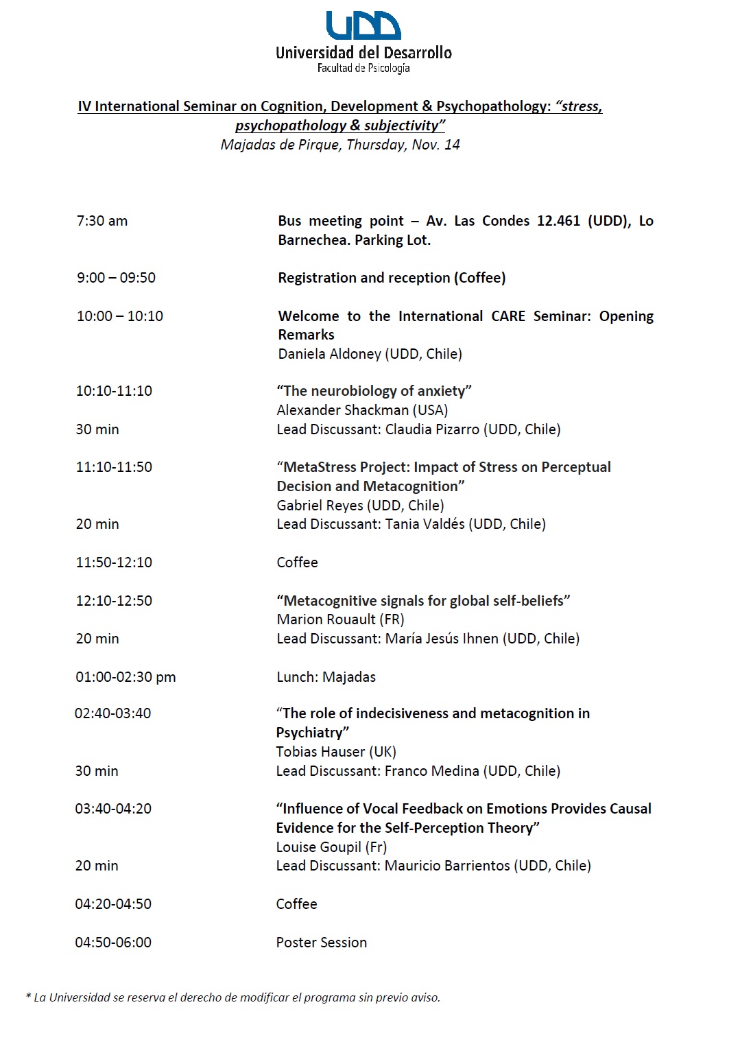 Tobias Hauser Uk Seminario Internacional Care